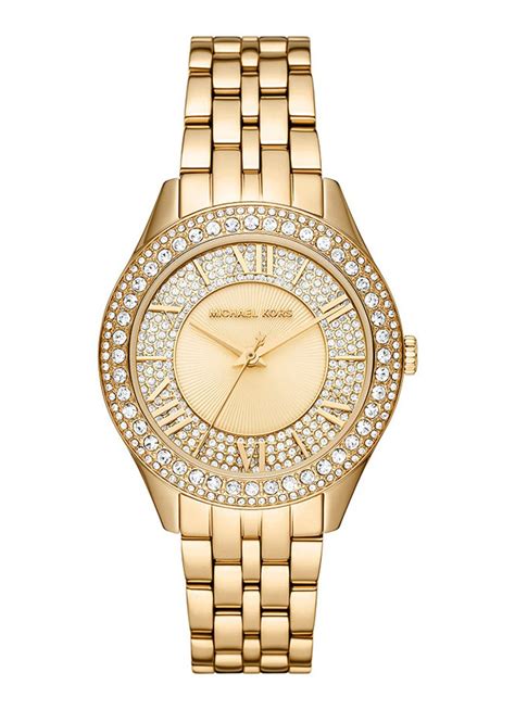 michael kors gouden horloge|michael kors pols horloge.